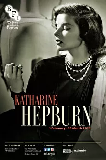 BFI Southbank Posters Collection: Poster for Katharine Hepburn Season at BFI Southbank (1 February - 19 March 2015)