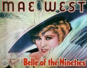Flapper Collection: Poster for Leo Careys Belle Of The Nineties (1934)
