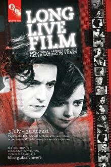 BFI Southbank Posters Collection: Poster for LONG LIVE FILM Season at BFI Southbank (3 July - 31 August 2010)