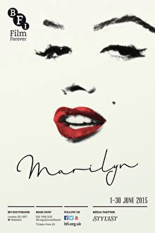 Images Dated 30th June 2015: Poster for Marilyn Monroe Season at BFI Southbank (1 - 30 June 2015)