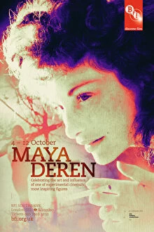 Images Dated 12th October 2011: Poster for Maya Deren Season at BFI Southbank (4 - 12 Oct 2011)