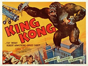 Trending: Poster for Merian C Coopers King Kong (1933)