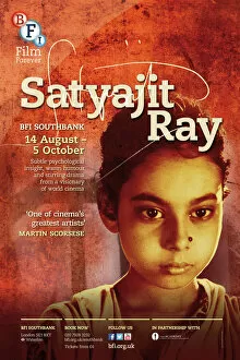 BFI Southbank Posters Collection: Poster for Satyajit Ray Season at BFI Southbank (14 August - 5 October 2013)