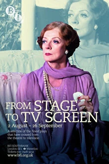 BFI Southbank Posters Collection: Poster for From Stage to TV Screen Season at BFI Southbank (2 August - 26 September 2009)