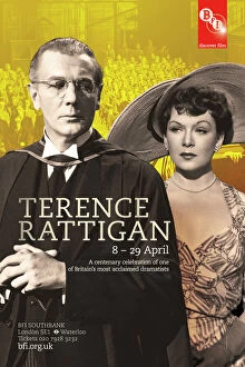 BFI Southbank Posters Collection: Poster for Terence Rattigan Season at BFI Southbank (8 - 29 April 2011)