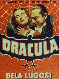 Images Dated 5th November 2010: Poster for Tod Brownings Dracula(1931)