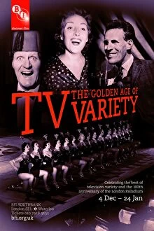 BFI Southbank Posters Collection: Poster for TV: The Golden Age of Variety Season at BFI Southbank (4 Dec - 24 January 2010-11)
