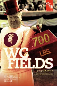Orange Collection: Poster for WC Fields Season at BFI Southbank (4 - 31 January 2010)