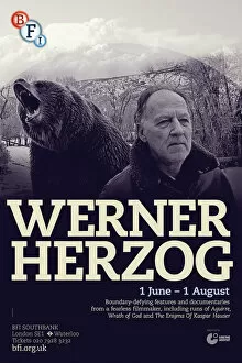 Editor's Picks: Poster for Werner Herzog Season at BFI Southbank (1 June - 1 August 2013)