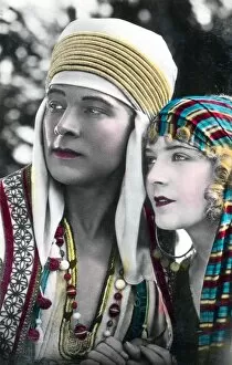 Images Dated 26th September 2008: Rudolph Valentino and Vilma Banky in George Fitzmaurices Son of the Sheik (1926)