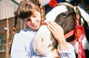 Images Dated 27th June 2012: Sadie Frost in Kenneth Fairbairns A Horse Called Jester (1979)