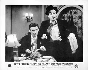British "Quota" Movies Collection: Spike Milligan and Peter Sellers in Alan Cullimores Lets Go Crazy (1951)