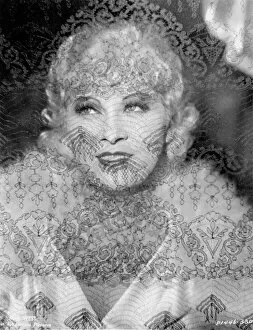 Classic Portraits Collection: Studio Portrait of Mae West