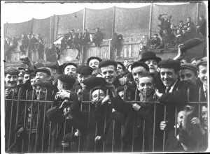 Mitchell & Kenyon Collection: Unidentified Rugby League Supporters, 1901