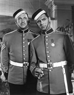 Classic Portraits Collection: Victor McLaglen and Cary Grant in George Stevens Gunga Din (1939)