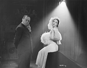 Classic Portraits Collection: Victor Saville (Director) and Jessie Matthews in Evergreen (1934)