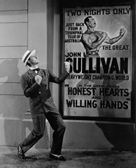 Images Dated 4th January 2013: Ward Bond in Raoul Walshs Gentleman Jim (1942)
